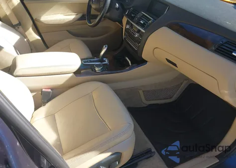 2016 BMW X3 Sdrive28I из США, поврежденный, VIN 5UXWZ7C54G0M83937